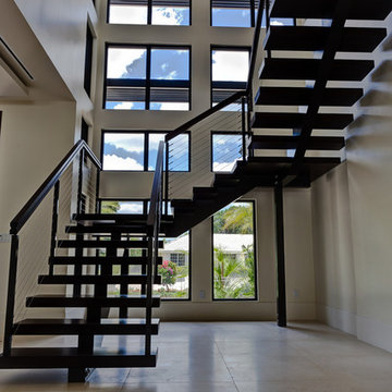 Center Stringer Stair