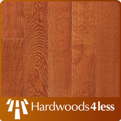 2 1/4" x 3/4" White Oak Natural Cherry Oak Solid Hardwood Floori - Hardwood Flooring