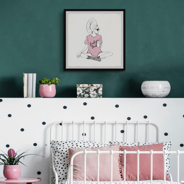 "Lazy Day" Framed Painting Print