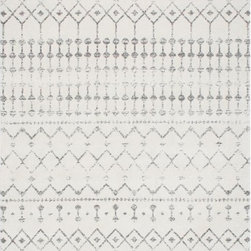 Blythe Grey 9 ft. 10 in. x 14 ft. Area Rug - Area Rugs