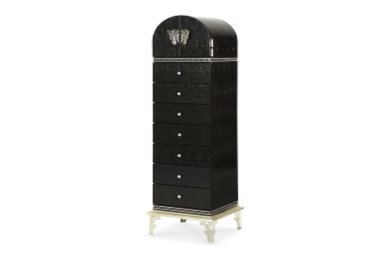 Upholstered Lingerie Swivel Chest