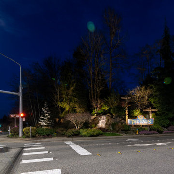 Street View of Outdoor Lighting