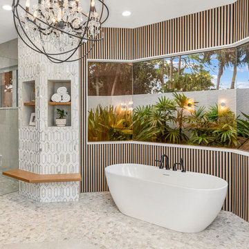 Spa-Inspired Primary Bathroom Remodel in Naples, FL
