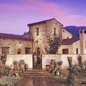 Rustic Stone Exterior