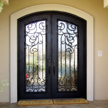 Entry Iron Door