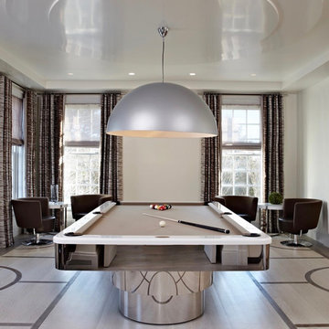 Manhattan Chrome Pool Table by MITCHELL Pool Tables