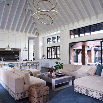 Transitional Living Room