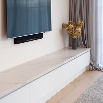 TV living cabinetry