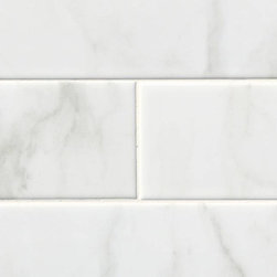 White Carrara Subway Tile - Products