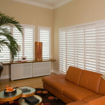 Custom Faux Wood Shutters