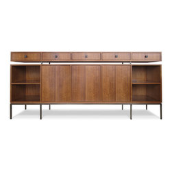 Library Credenza with Bauhaus Base - Furniture
