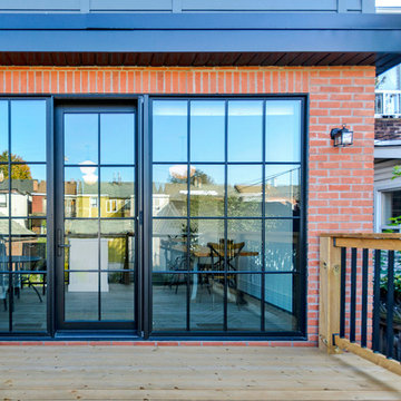 French Doors (Stile and Rail) in Kitchen