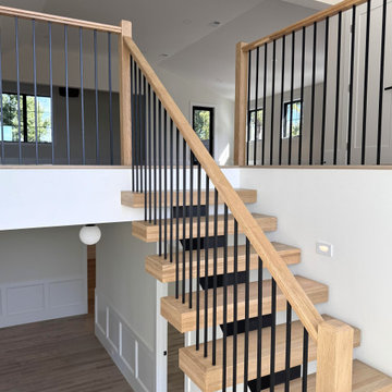 Project #139 | Four Story Modern Floating Staircase