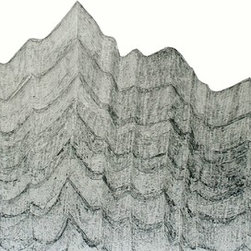 Mountain Lines Fine Paintings - Paintings