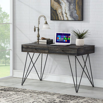 Aspen Court Herringbone Writing Desk