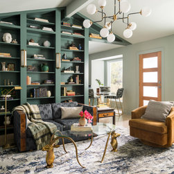 Elixir EH-03 GREY / NAVY - Area Rugs