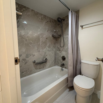Two-Bathroom Remodel with Accessible Upgrades in Arlington, VA