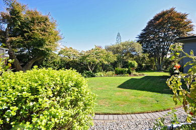 ウェリントンにあるおしゃれな庭の写真