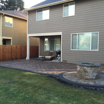 Raised Fire Pit and Patio BuildRaised Fire Pit and Patio Build - Tukwila, WA