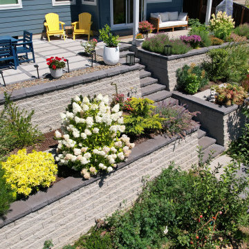 Make the best use of your sloped backyard
