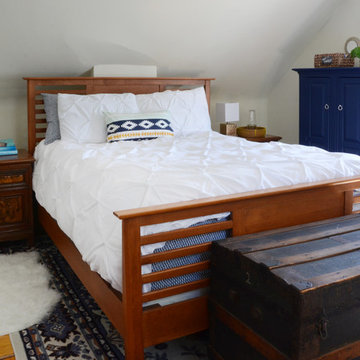 My Houzz: Classic Style With a Colorful DIY Twist in New England