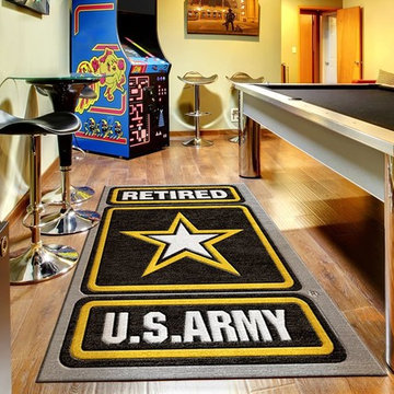 Custom Military Logo Rugs