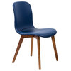 Mai Side Chairs, Set of 2, Blue Leatherette