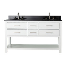 Avanity Corporation - Avanity Brooks 61" Double Vanity - Bathroom Vanities And Sink Consoles