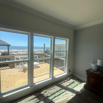 Interior Completed Structural Modifications & Framing Reinforcement – Oak Island