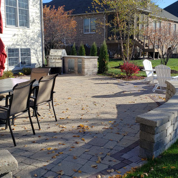 Old Greenwich Cobble Paver Patio in Hawthorn Woods, IL