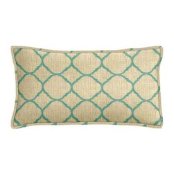 Cushion Source - Sunbrella Accord Jade Outdoor Lumbar Pillow Set - Outdoor Cushions And Pillows