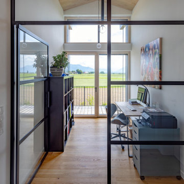 Einfamilienhaus mit Tinyhaus Chieming Arbeitszimmer