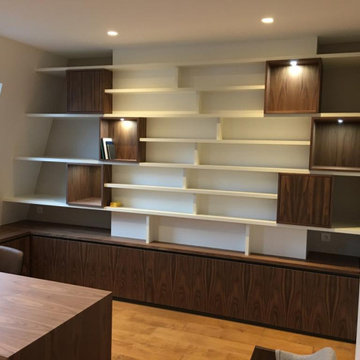AGENCEMENT DE BUREAU & BIBLIOTHEQUE SUR MESURE