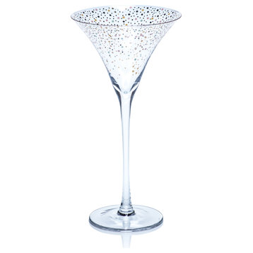 Saturnalia 4-Piece Martini Glass Set