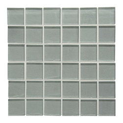Waterworks Optix Glacier Bay 2" Stacked Mosaic - Tile