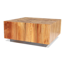 Floating Heart Pine Coffee Table - Coffee Tables