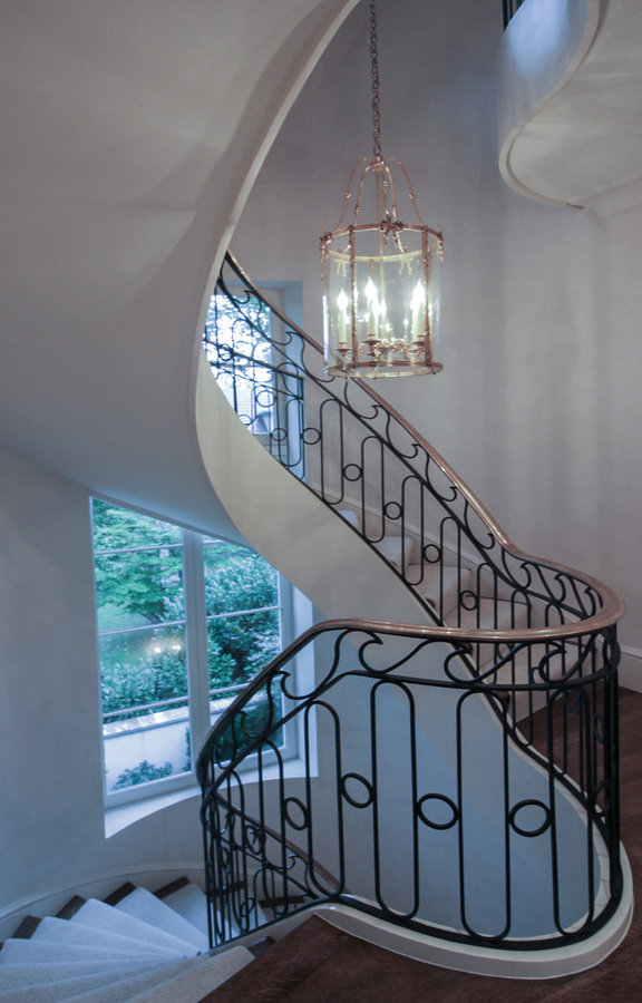 Sculptural/Elliptical Staircase Near Foreign Embassies in Wash. DC, 20008