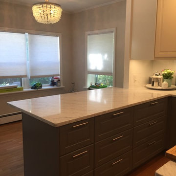 Montclair Bodbyn Gray & White IKEA Kitchen