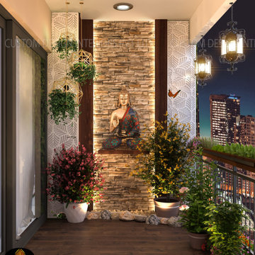 Mrs. Pinki Ghosh’s Latest Modern Balcony Design | India’s First Time Designed.