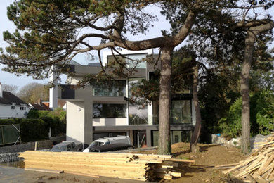 Hove Passive House front street view