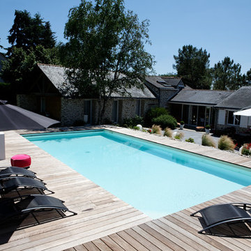 Piscine extérieure 5 x 10