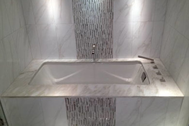 Example of a trendy bathroom design in Austin