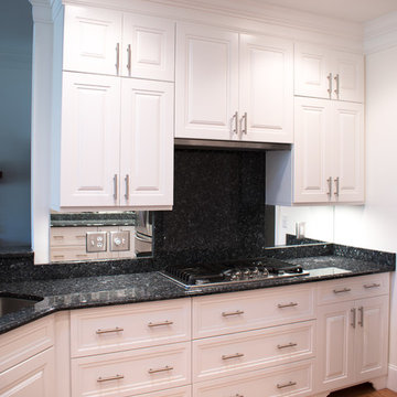 All White Cabinetry for Kitchen & Bath