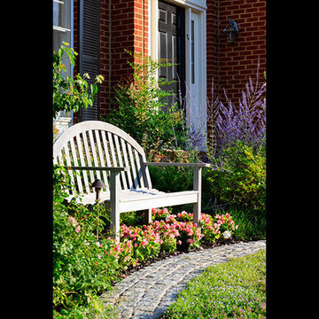 Front Yard Landscape Design in Herndon, Virginia