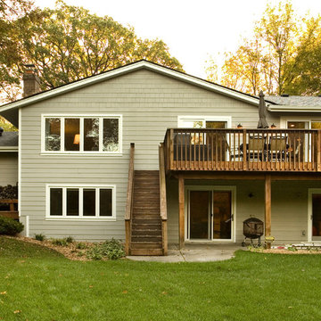 Mixed Hardie Siding