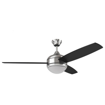 Miseno MCF78268 52" 3 Blade LED Indoor Ceiling Fan - Brushed Nickel