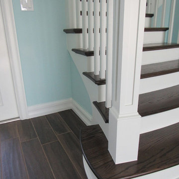 Box Newel/ Radius Flare Project. Hill Res. Satellite Bch FL