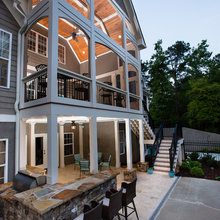 outdoor kitchen