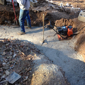 14ft tall retaining wall