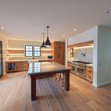 Rustic Oak and Walnut